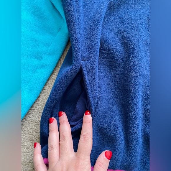 Lands End PS like new multicolor fleece - Picture 8 of 9